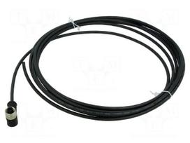 Cable: for sensors/automation | PIN: 4 | M12 female | 5m | plug | 250VAC