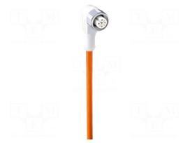 Cable: for sensors/automation | PIN: 4 | M12 female angled | 2m