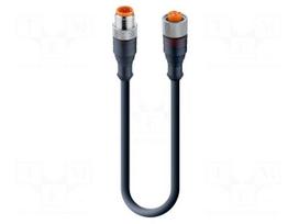 Cable: for sensors/automation | M12 | PIN: 5 | 7m | plug | 60VDC | 50VAC