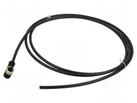 Cable: for sensors/automation | PIN: 8 | M12 female | 2m | plug | 60VDC