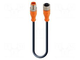 Cable: for sensors/automation | M12 | PIN: 8 | 2m | plug | 30VDC | 30VAC