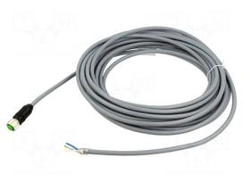 Cable: for sensors/automation | PIN: 5 | M12 female | straight | 10m