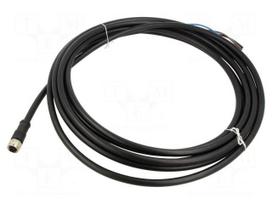 Cable: for sensors/automation | PIN: 4 | M12 female | straight | 5m