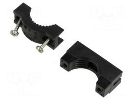 Accessories: holder | Dim: 44x32x15mm | Øcable: 17÷25mm | -25÷85°C