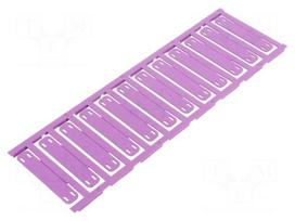 Label | 7÷40mm | polyamide 66 | violet | -40÷100°C | cable ties | H: 60mm