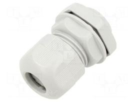 Cable gland | M16 | 1.5 | IP68 | PA | grey