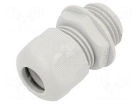 Cable gland | without nut | M16 | 1.5 | IP68 | PA | grey