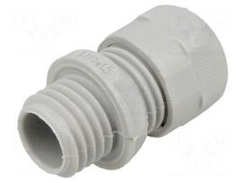 Cable gland | without nut | M12 | 1.5 | IP68 | PA | grey