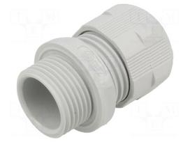 Cable gland | without nut | M20 | 1.5 | IP68 | PA | grey
