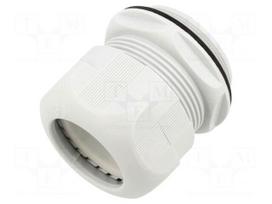 Cable gland | without nut | M63 | 1.5 | IP68 | PA | grey