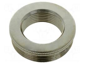 Thread adapter | M25 | PG29 | brass | Plating: nickel | SKINDICHT®