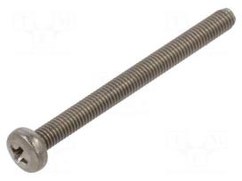 Screw | M3x35 | Head: button | Phillips | PH1 | A2 stainless steel