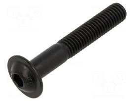 Screw | M8x50 | Head: button | hex key | HEX 5mm | steel | ISO 7380-2