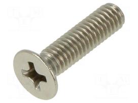 Screw | M4x16 | Head: countersunk | Phillips | PH2 | A2 stainless steel