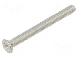 Screw | M3x30 | Head: countersunk | Phillips | PH1 | A2 stainless steel