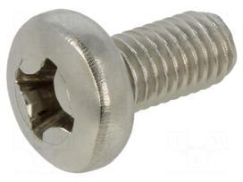 Screw | M8x16 | Head: button | Phillips | PH4 | A2 stainless steel