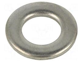 Washer | round | M8 | D=16mm | h=1.6mm | A4 stainless steel | DIN 125A