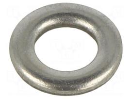 Washer | round | M6 | D=12mm | h=1.6mm | A4 stainless steel | DIN 125A