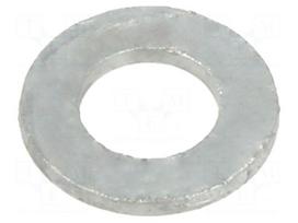 Washer | round | M8 | D=16mm | h=1.6mm | steel | Hardness: 200 HV