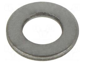 Washer | round | M8 | D=16mm | h=1.6mm | steel | Plating: none