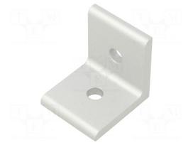 Angle bracket | for profiles | W: 41mm | L: 45mm | aluminium