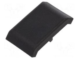 Stopper | for profiles | W: 27mm | L: 27mm | black