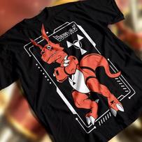 Digimon Anime Shirt Growlmon Guilmon Tshirt Jyarimon Tee WarGrowlmon T-Shirt ALL 3XL