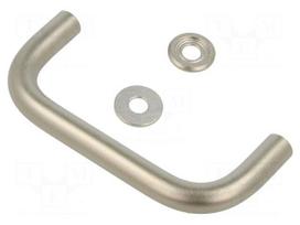 Holder | acid resistant steel A4 | natural | H: 43mm | GN 425 | Ø: 10mm