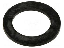 Gasket | NBR caoutchouc | Thk: 1.5mm | Øint: 35.5mm | PG29 | black