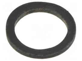 O-ring gasket | rubber | 1mm | M12 | black | for cable glands