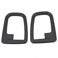 Poros vidinės dešinės + kairės durų rankenėlių apdailos BMW E36 3 serijai 92-99 Z3 96-02 black