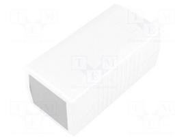 Enclosure: with panel | X: 60mm | Y: 120mm | Z: 50mm | ABS | light grey