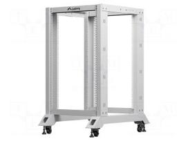 Enclosure: rack cabinet | Standard: 19" | 18U | grey | Z: 800mm | X: 600mm