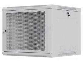 Enclosure: rack cabinet | Standard: 19" | 9U | grey | Z: 600mm | X: 600mm