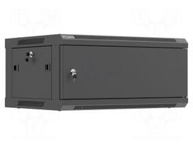 Enclosure: rack cabinet | Standard: 19" | 4U | W: 600mm | H: 292mm | black