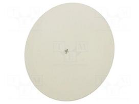 Cover | 120mm | snap-fastener | ABS | white | -25÷60°C