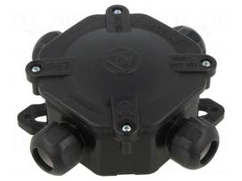 Enclosure: junction box | X: 80mm | Y: 80mm | Z: 45mm | wall mount | IP67