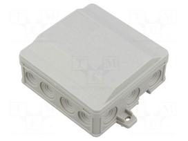 Enclosure: junction box | X: 90mm | Y: 40mm | Z: 90mm | wall mount | IP54