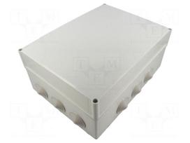 Enclosure: junction box | X: 300mm | Y: 120mm | Z: 220mm | wall mount