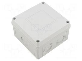 Enclosure: junction box | X: 111mm | Y: 66mm | Z: 111mm | wall mount