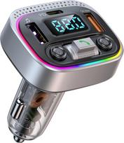 FM siųstuvas, Bluetooth 5.3, FM jungtis, Bluetooth automobilinis siųstuvas, PD30W + QC3.0, Greitas įkrovimas,