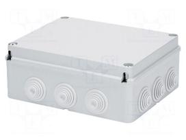 Enclosure: junction box | X: 215.5mm | Y: 270.5mm | Z: 98mm | wall mount