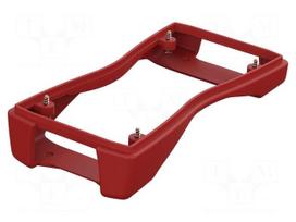 Gasket | elastomer thermoplastic TPE | BOS-Streamline | Colour: red