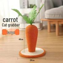 Extra-Large Sisal Carrot Cat Scratching Post & Climbing Frame 40CM High