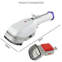 650W rankinis daugiafunkcis elektrinis garinis lygintuvas su priedais namams, kelionėms, audinių, drabužių valymo šepetėliu, nešiojamas drabužių garintuvas