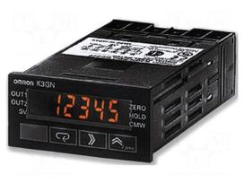 Meter | DC voltage,DC current | 24VDC | on panel | K3GN | SPST-NO x2