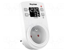 Voltage monitoring relay | 230VAC | plug-in | VA | IP20 | 57x102x72mm