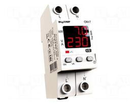 Power limiter | active power,AC voltage,AC current | 230VAC | IP20