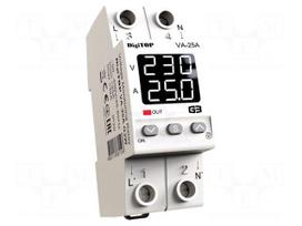 Voltage monitoring relay | AC current,undervoltage,overvoltage