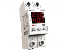 Voltage monitoring relay | AC current,undervoltage,overvoltage
